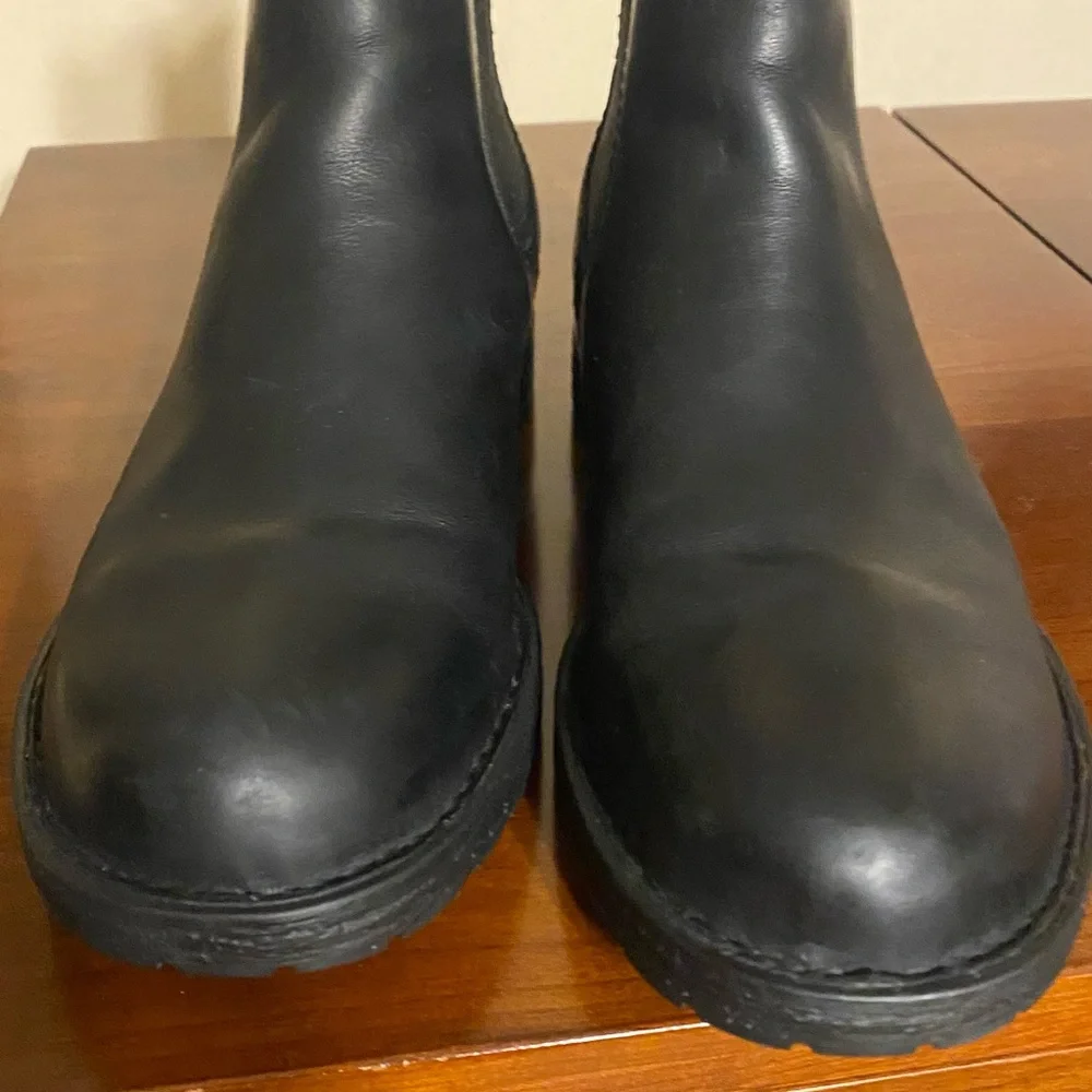 Born Black Chelsea Boots 8.5